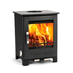 Mazona Ripley 5kW Multifuel Woodburning Stove, Freestanding, Eco Design Approved, Defra Approved(Mazona Ripley 5 Kw Ecodesign Ready Multi Fuel Wood Burning Stove)