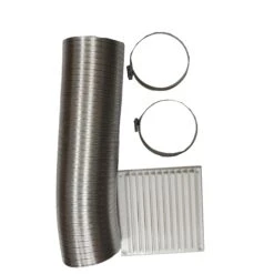 Rytons 4 Inch Direct Air Ventilation Kit - White(Rytons 4 Inch Direct Air Ventillation Kit White)