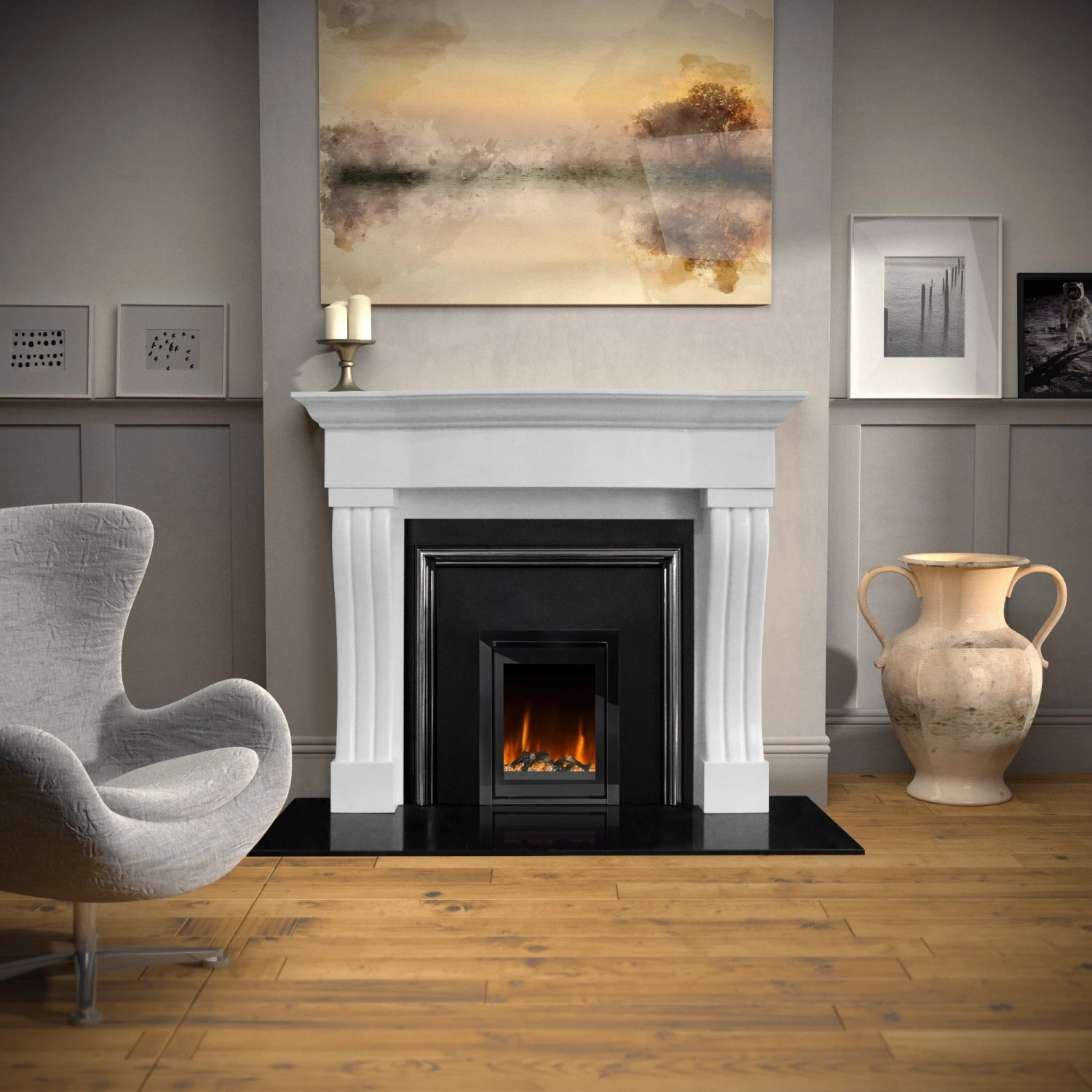 Ezee Glow Pulse Black Inset Electric Fire With Glass Trim(Ezee Glow Pulse Black Inset Electric Fire) 10 Ezee Glow Pulse Black Inset Electric Fire With Glass Trim(Ezee Glow Pulse Black Inset Electric Fire) - Image 10