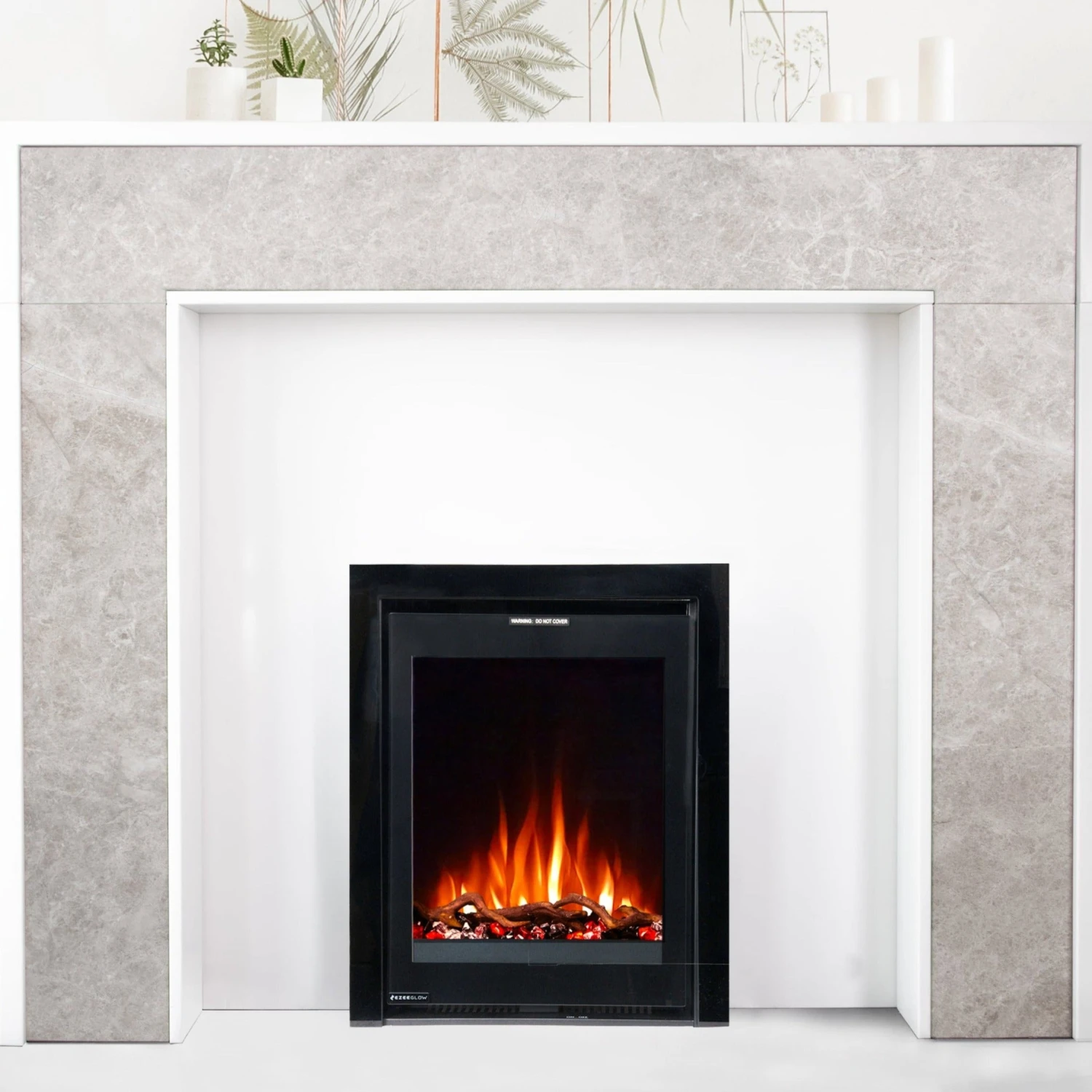 Ezee Glow Pulse Black Inset Electric Fire With Glass Trim(Ezee Glow Pulse Black Inset Electric Fire) 9 Ezee Glow Pulse Black Inset Electric Fire With Glass Trim(Ezee Glow Pulse Black Inset Electric Fire) - Image 9