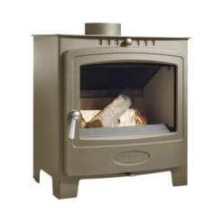 Arada Hamlet Solution 5 Widescreen Chestnut Stove, Multi Fuel, Wood Burning, Freestanding (S4) Ecodesign Approved, DEFRA Approved(Arada Hamlet Solution 5 Widescreen Chestnut Stove Multi Fuel Wood Burning Freestanding S4 Ecodesign Approved Defra Approved)