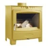 Arada Hamlet Solution 5 Widescreen Raincoat Yellow Stove, Multi Fuel,Wood Burning, Freestanding (S4) Ecodesign Approved, DEFRA Approved(Arada Hamlet Solution 5 Widescreen Raincoat Yellow Stove Multi Fuel Wood Burning Freestanding S4 Ecodesign Approved Defra Approved)