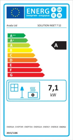 Arada Hamlet Solution Inset (S4) 7 KW Multi Fuel Wood Burning Stove(Arada Hamlet Solution Inset S4 7 Kw Multi Fuel Wood Burning Stove) 9 Arada Hamlet Solution Inset (S4) 7 KW Multi Fuel Wood Burning Stove(Arada Hamlet Solution Inset S4 7 Kw Multi Fuel Wood Burning Stove) -Cheap Arizona Shop solution7 inset 001 001 8