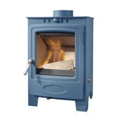 Arada Hamlet Solution 5 Compact Atlantic Stove, Multi Fuel Wood Burning, Freestanding (S4) Ecodesign Approved, Defra Approved(Arada Hamlet Solution 5 Compact Atlantic Stove Multi Fuel Wood Burning Freestanding S4 Ecodesign Approved Defra Approved)