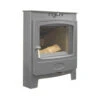 Arada Hamlet Solution 7kW Graphite Stove, Multi Fuel, Wood Burning, Inset 7 (S4), Ecodesign Approved, Defra Approved(Arada Hamlet Solution 7kw Graphite Stove Multi Fuel Wood Burning Inset 7 S4 Ecodesign Approved Defra Approved Copy)