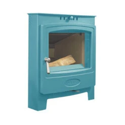Arada Hamlet Solution 7kW Miami Blue Stove, Multi Fuel, Wood Burning, Inset 7 (S4), Ecodesign Approved, Defra Approved(Arada Hamlet Solution 7kw Miami Blue Stove Multi Fuel Wood Burning Inset 7 S4 Ecodesign Approved Defra Approved)