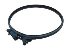 5 Inch (125mm) Black Twin Wall Inc Locking Band(5 Inch Black Twin Wall Locking Band)