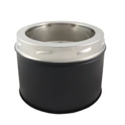 5 Inch (125mm) Black Twin Wall 120mm Pipe Inc Locking Band(5 Inch Black Twin Wall 120mm Pipe)