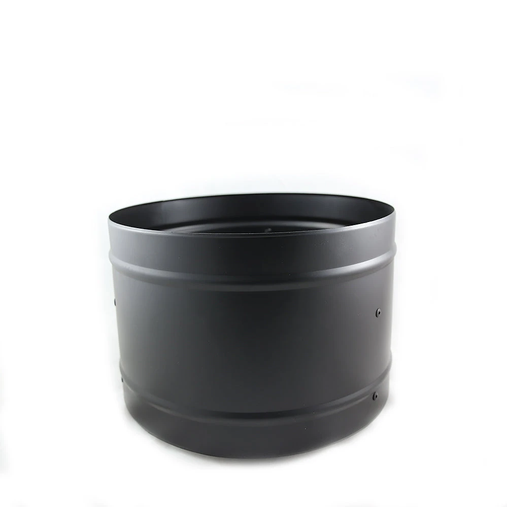 6 Inch (150mm) Black Twin Wall Cowl A(6 Inch Twin Wall Cowl A Con Tl 1) 1 6 Inch (150mm) Black Twin Wall Cowl A(6 Inch Twin Wall Cowl A Con Tl 1)