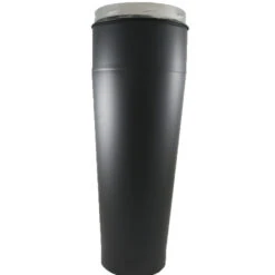 6 Inch (150mm) Black Tapered Appliance Connector Inc Locking Band(6 Inch Tapered Appliance Connector 1)