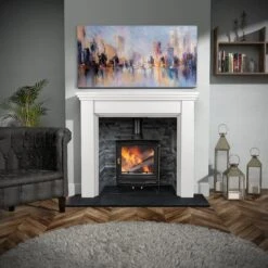 Mazona Warwick Widescreen 5kW Multifuel Woodburning Stove, With Log Store, Freestanding, Eco Design Approved, Defra Approved(Copy Of Mazona Warwick Widescreen 5kw) -Cheap Arizona Shop wicklow5widescreenroomset 9ac9bd03 4010 4446 9cc2 f013c4ffabce